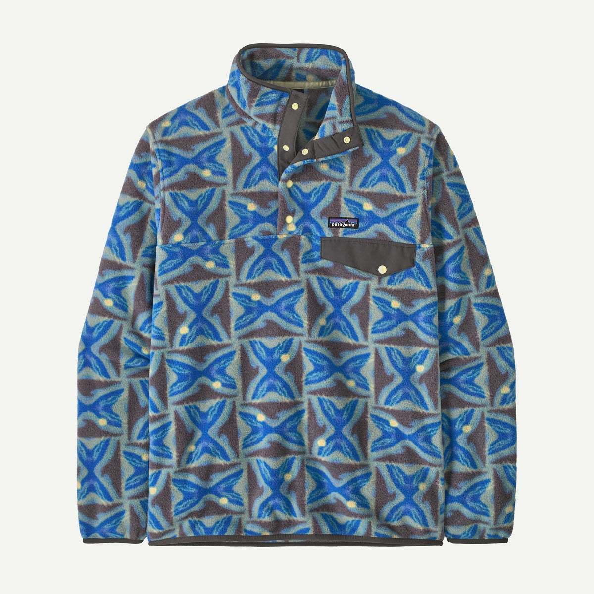 Patagonia Mens LW Synch Snap-T P/O F26 - DFGY_Deep Freeze: Forge Grey
