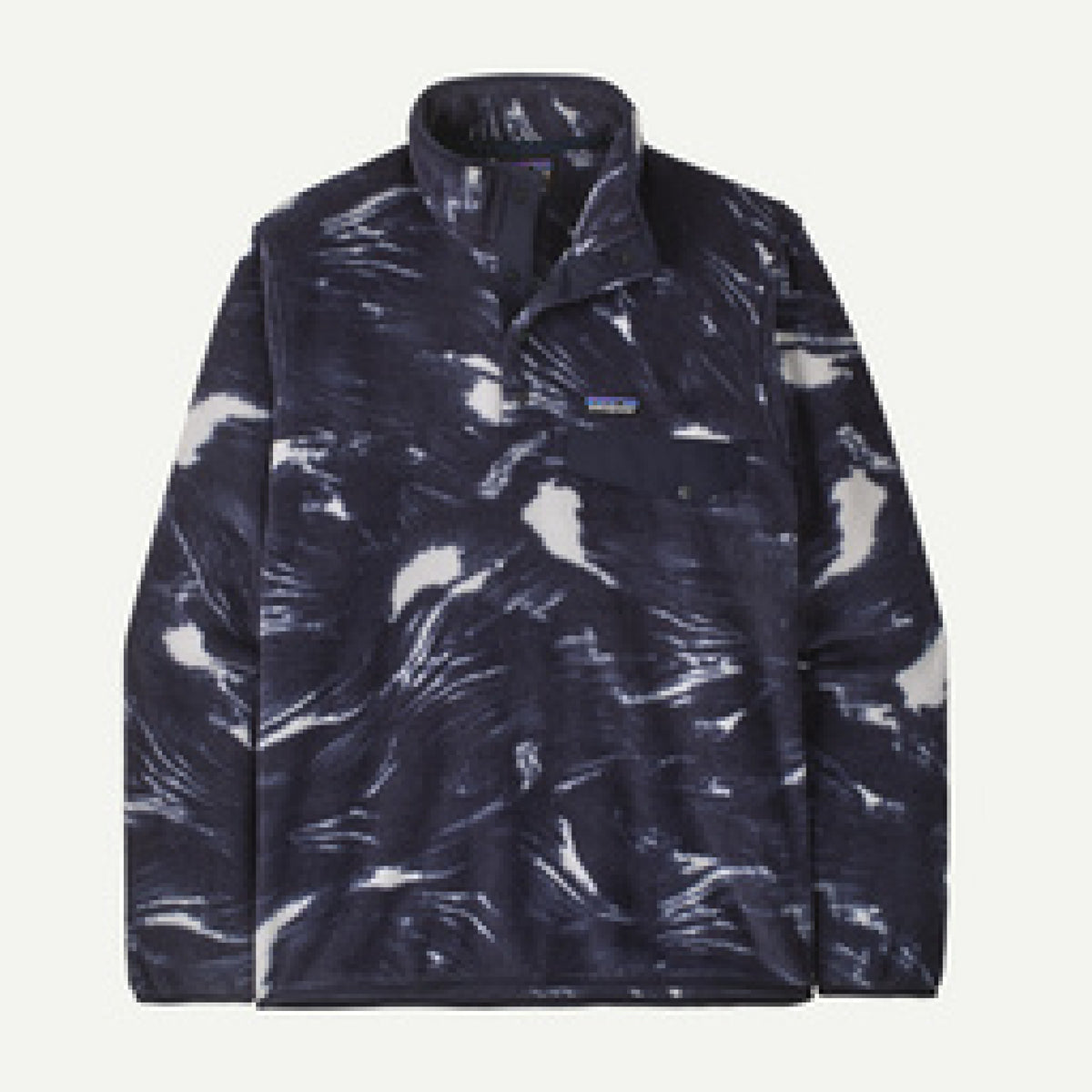 Patagonia Mens LW Synch Snap-T P/O F26- Polar Breeze: Sunken Blue