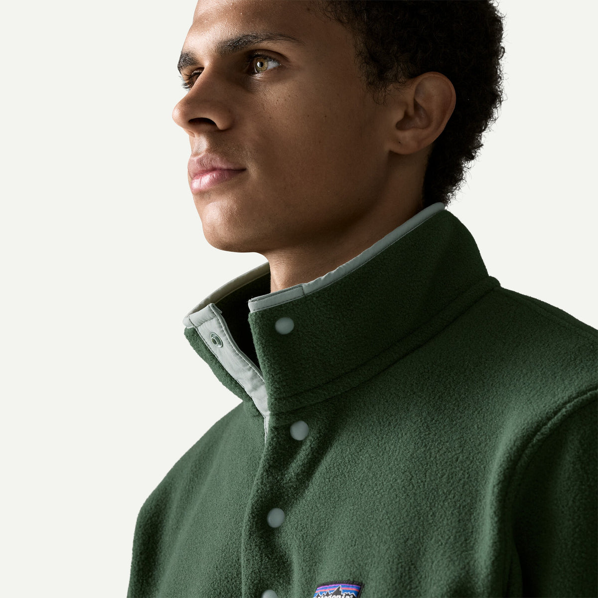 Patagonia Mens LW Synch Snap-T P/O F26 - CNGR_Canopy Green