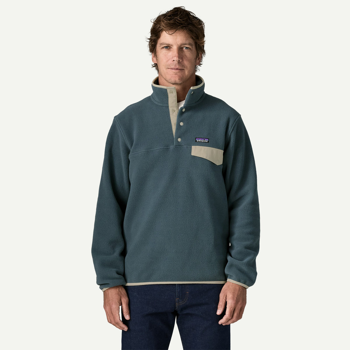 Patagonia Mens LW Synch Snap-T P/O F26 - SMTB_Summit Blue