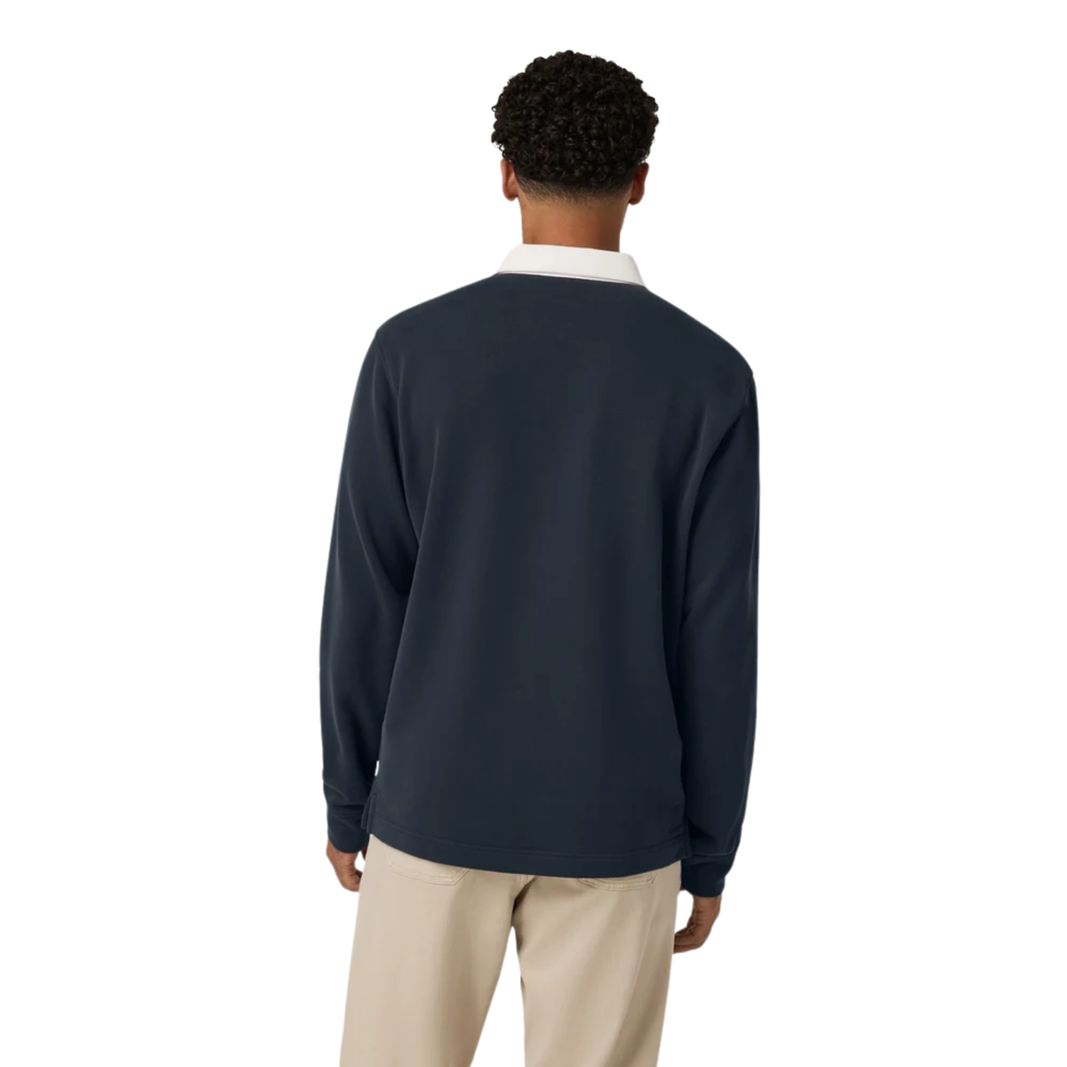 Vuori Mens L/S Cypress Rugby-Navy