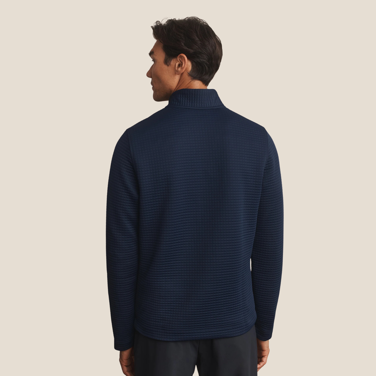 Rhone Mens Landmark 1/4 Zip-True Navy