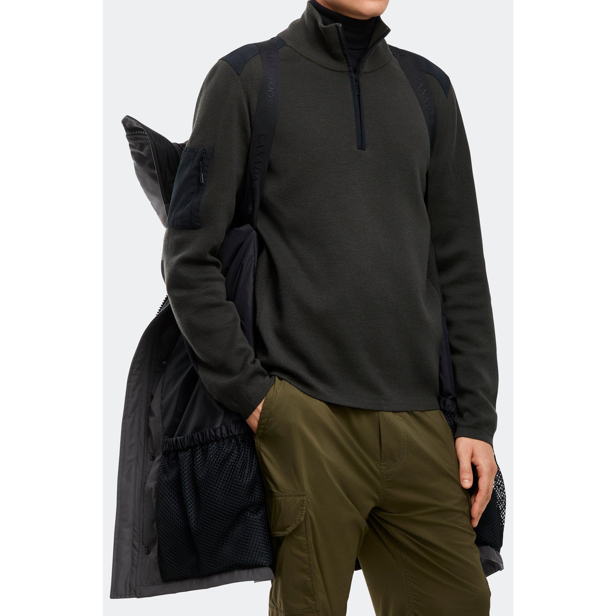 Canada Goose Mens Langford Parka - Core Reset