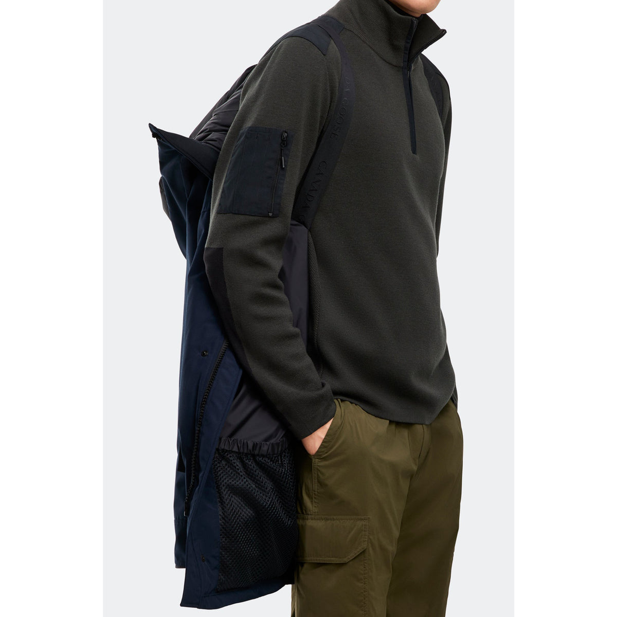 Canada Goose Mens Langford Parka - Core Reset