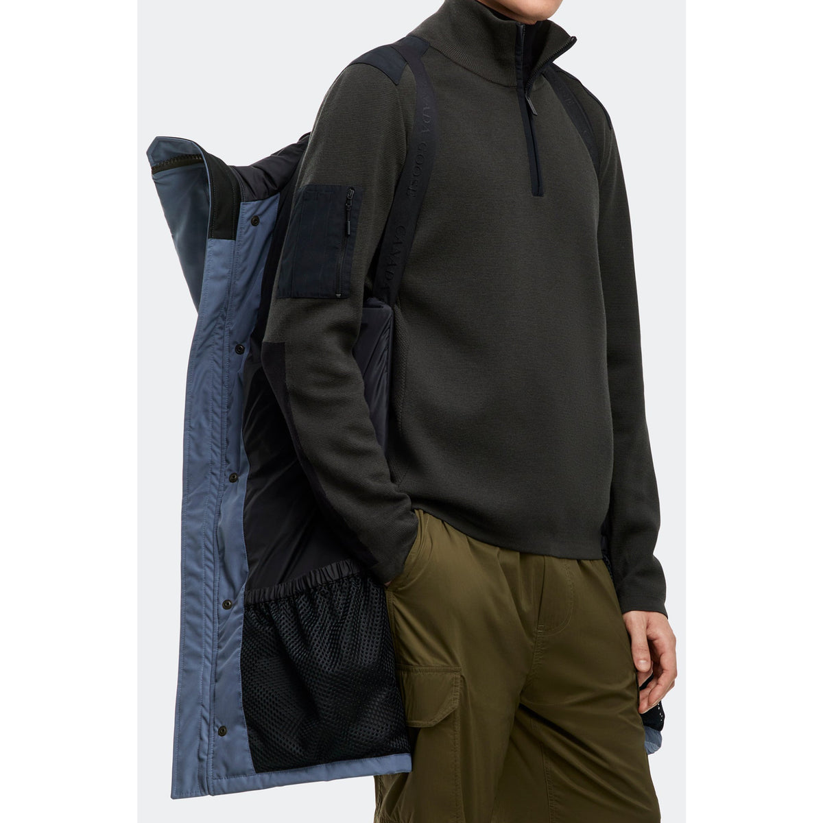 Canada Goose Mens Langford Parka - Core Reset