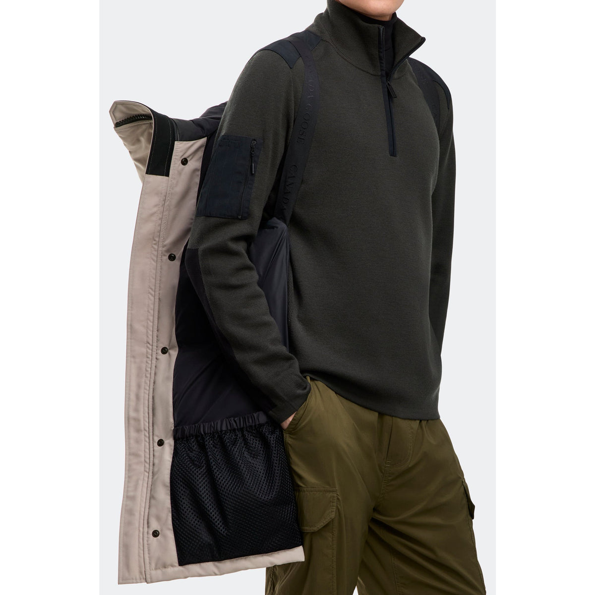 Canada Goose Mens Langford Parka - Core Reset