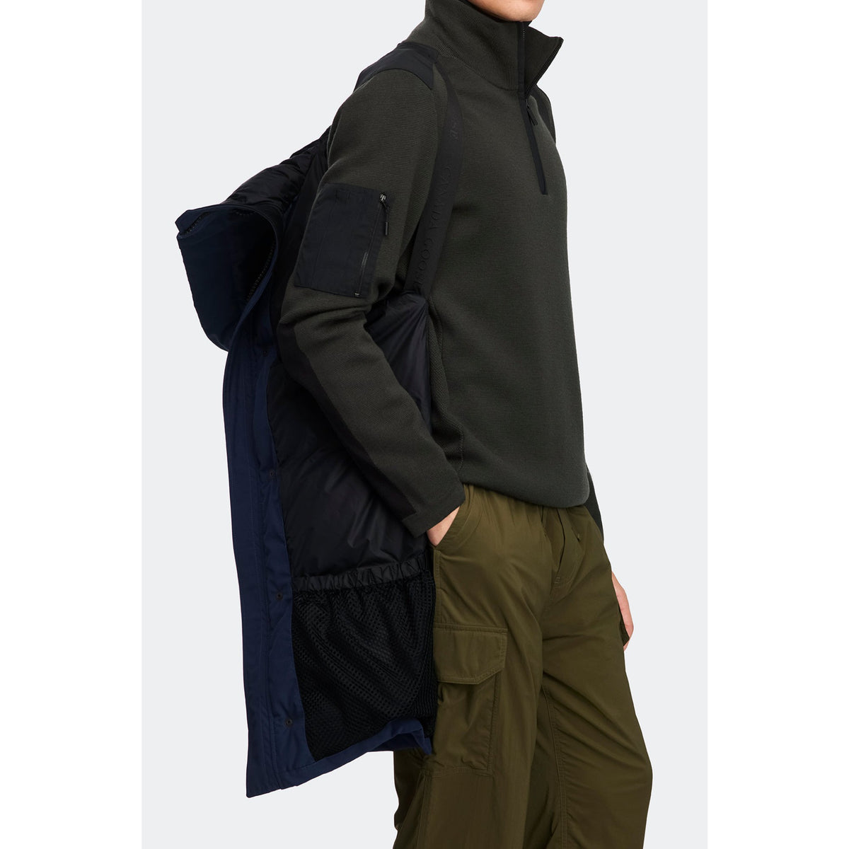 Canada Goose Mens Langford Parka - Core Reset