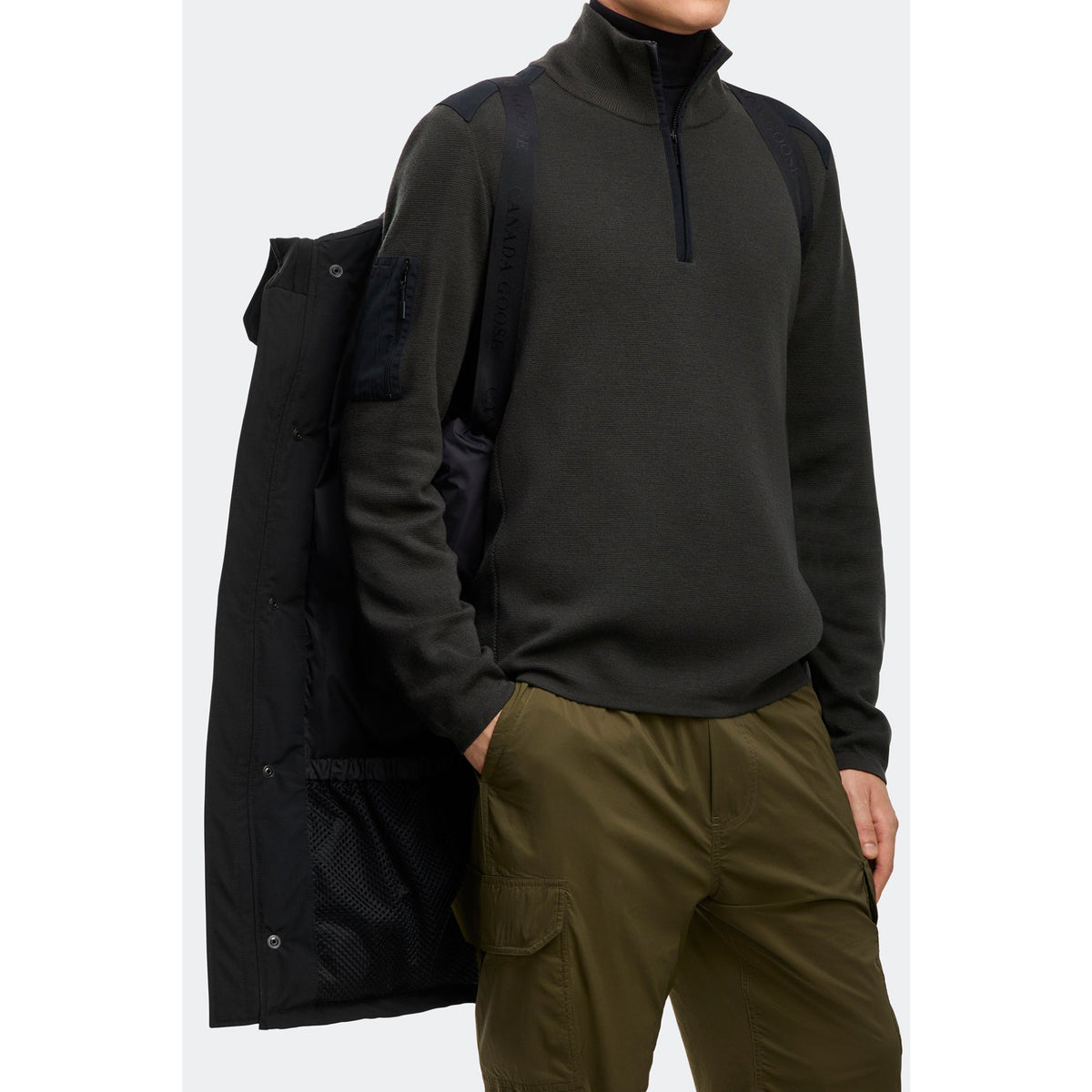 Canada Goose Mens Langford Parka - Core Reset