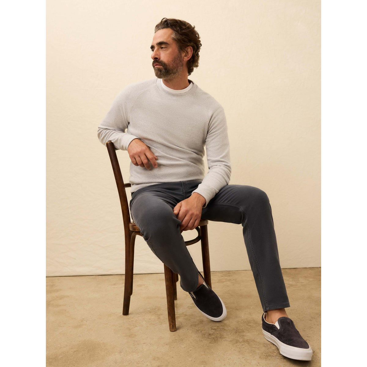 Faherty Mens Legend Sweater Crew F25 B