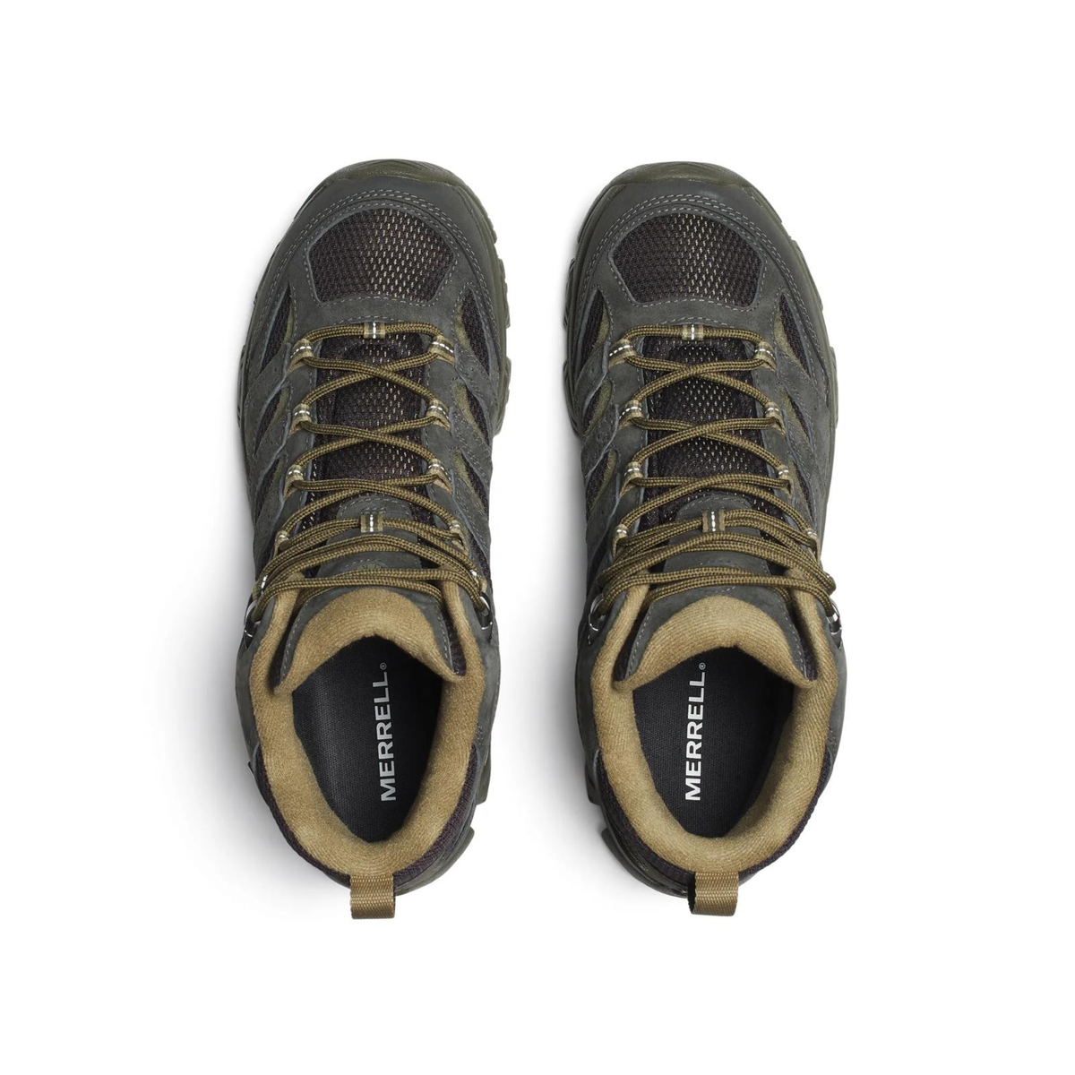 Merrell Mens MOAB 3 MID WP in Black/Beluga