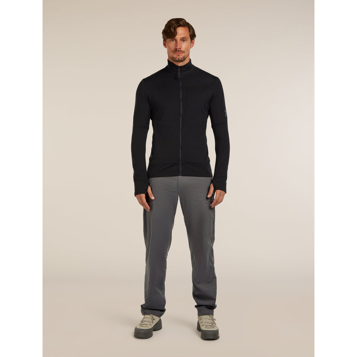 Icebreaker Mens Merino 260 Quantum LS Zip