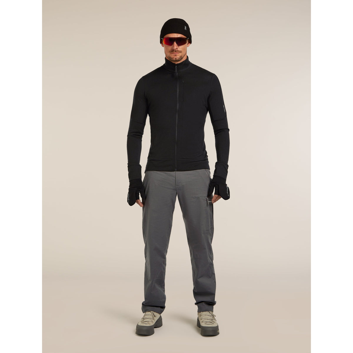 Icebreaker Mens Merino 260 Quantum LS Zip