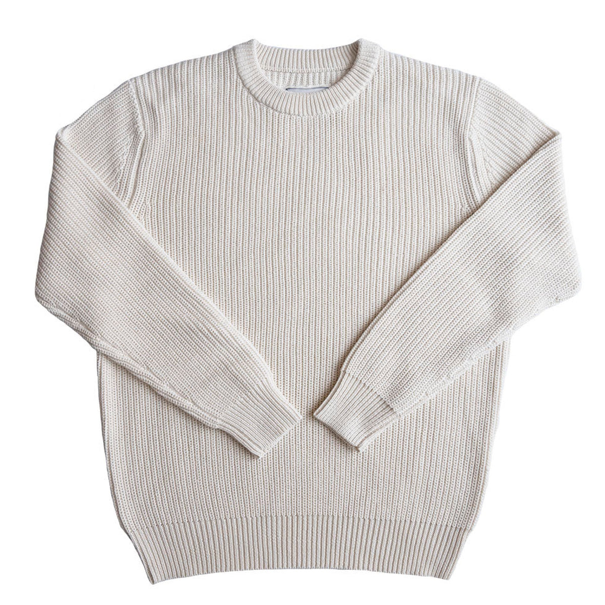 Long Wharf Mens Montauk Seawell Crew-Cream