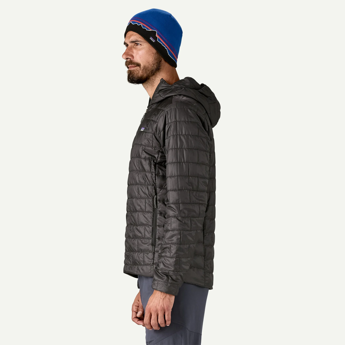 Patagonia Mens Nano Puff Hoody-Black