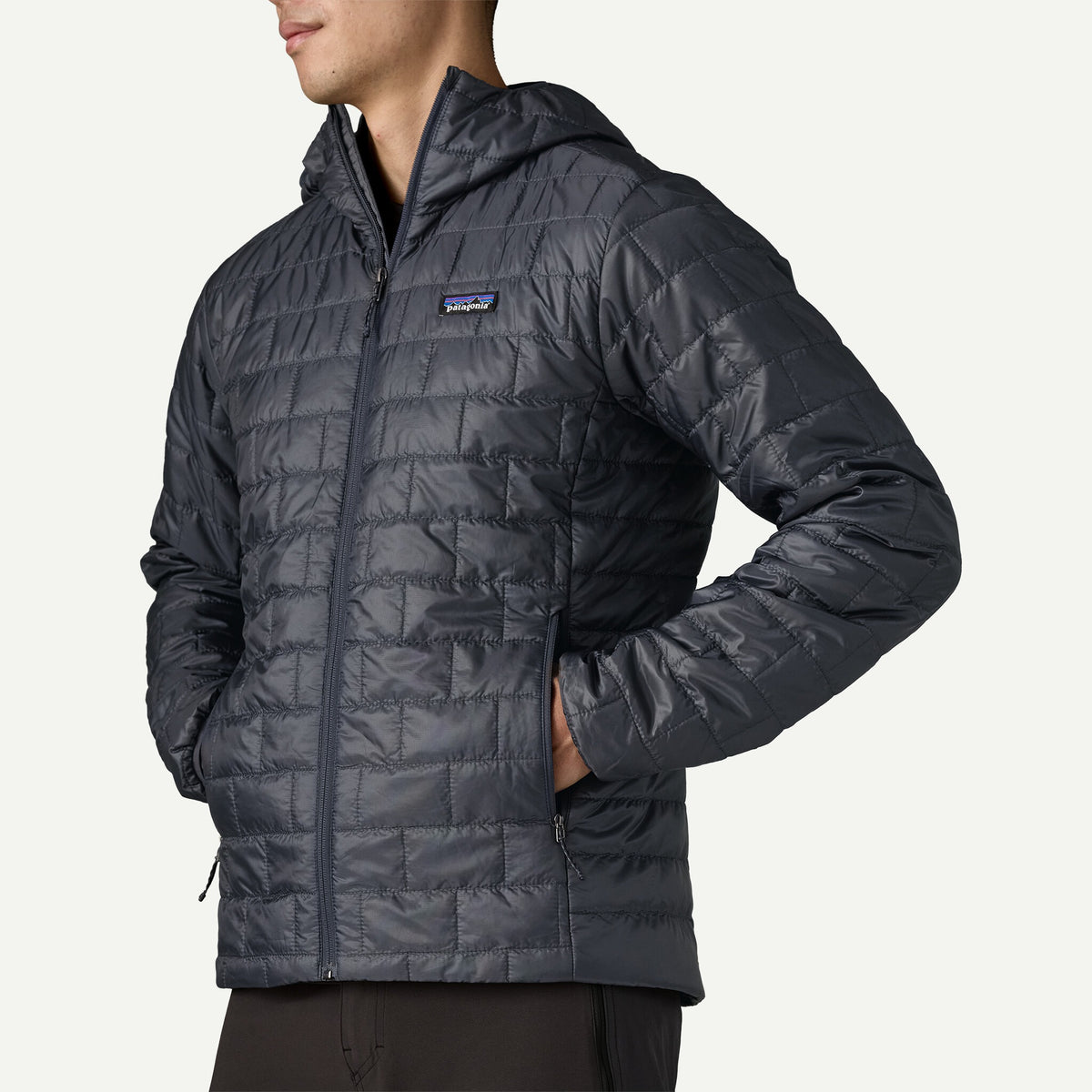 Patagonia Mens Nano Puff Hoody - SMDB_Smolder Blue