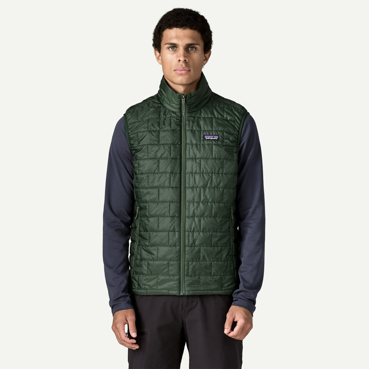Patagonia Mens Nano Puff Vest F26 - TLGR_Treeline Green