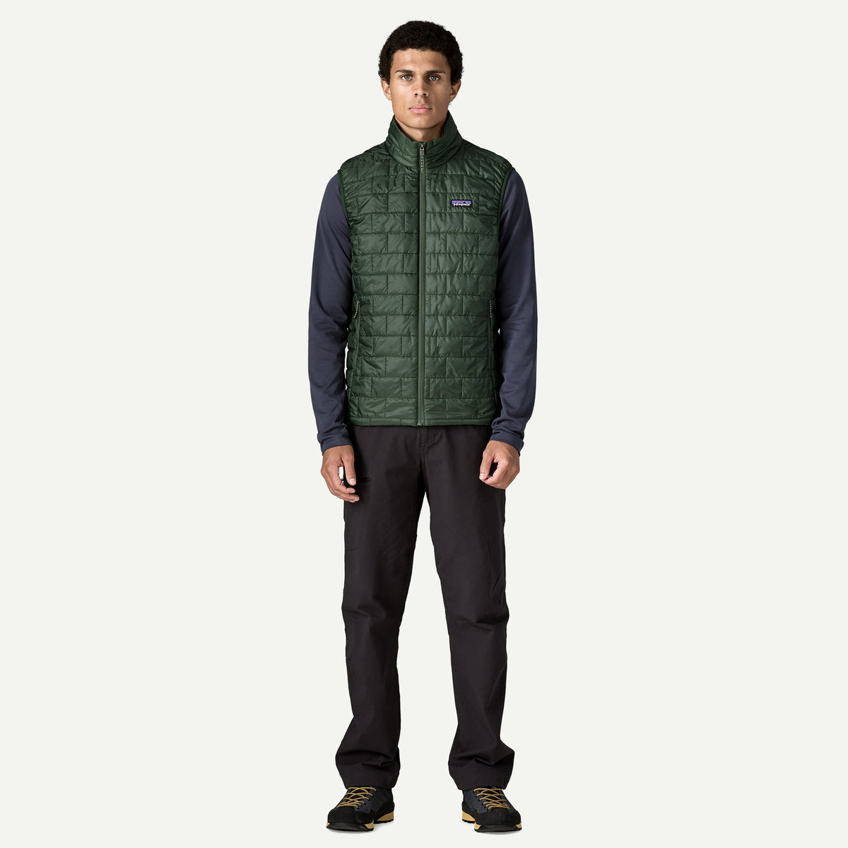 Patagonia Mens Nano Puff Vest F26 - TLGR_Treeline Green