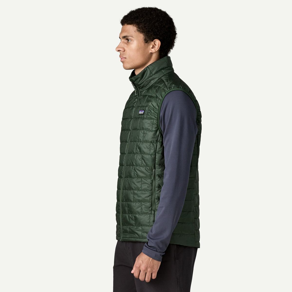 Patagonia Mens Nano Puff Vest F26 - TLGR_Treeline Green