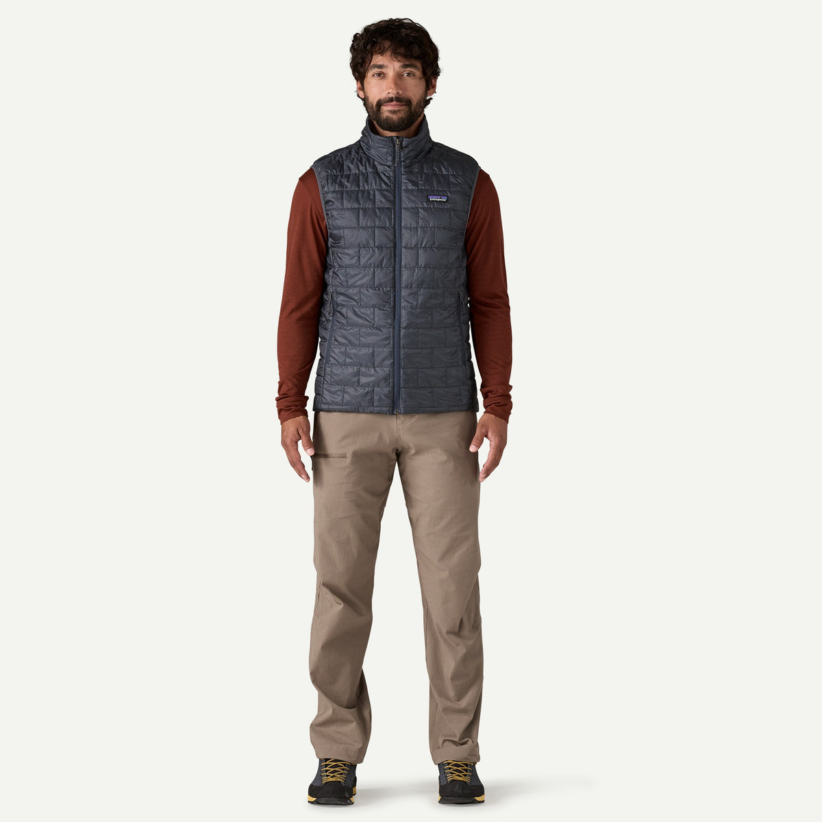 Patagonia Mens Nano Puff Vest F26 - SMDB_Smolder Blue
