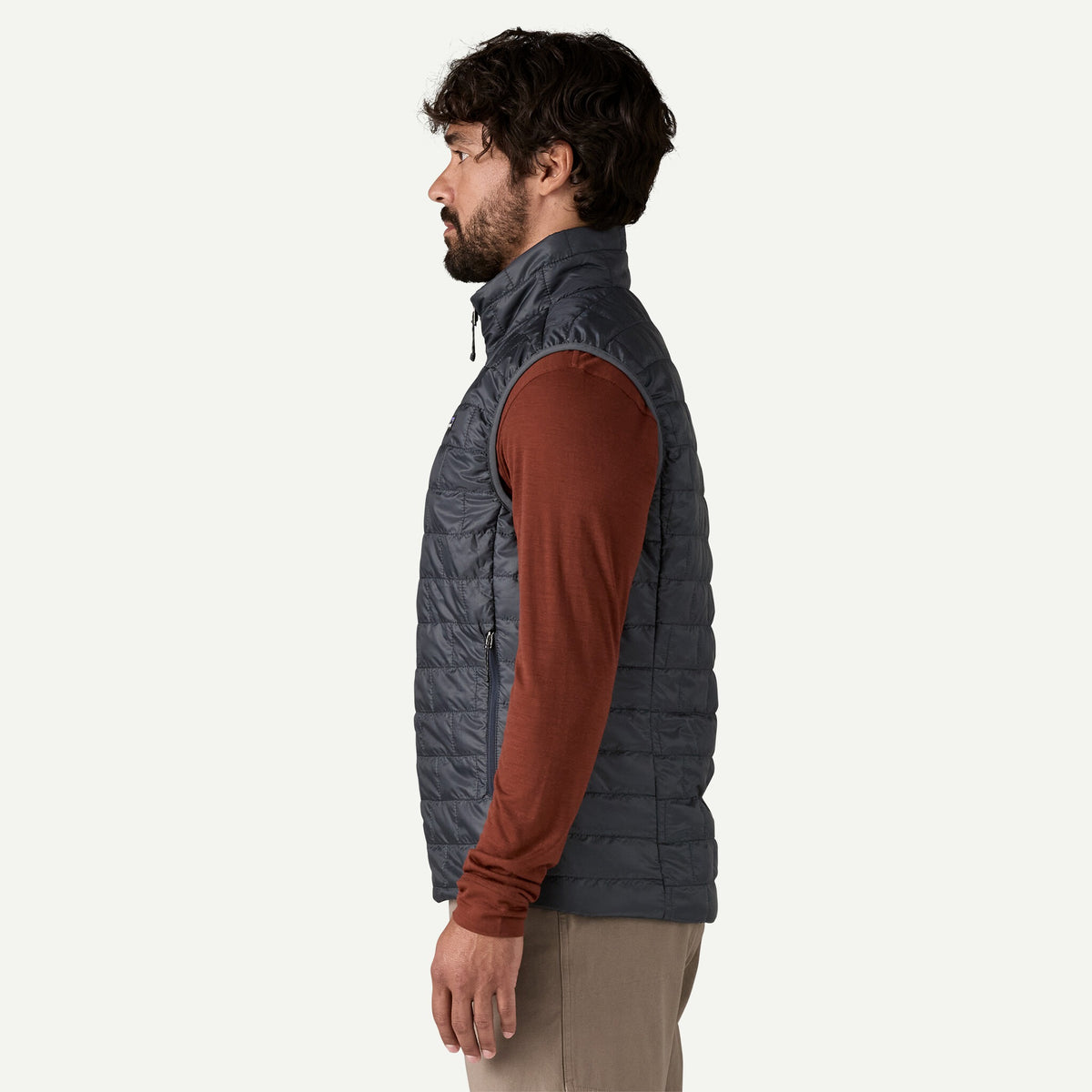 Patagonia Mens Nano Puff Vest F26 - SMDB_Smolder Blue