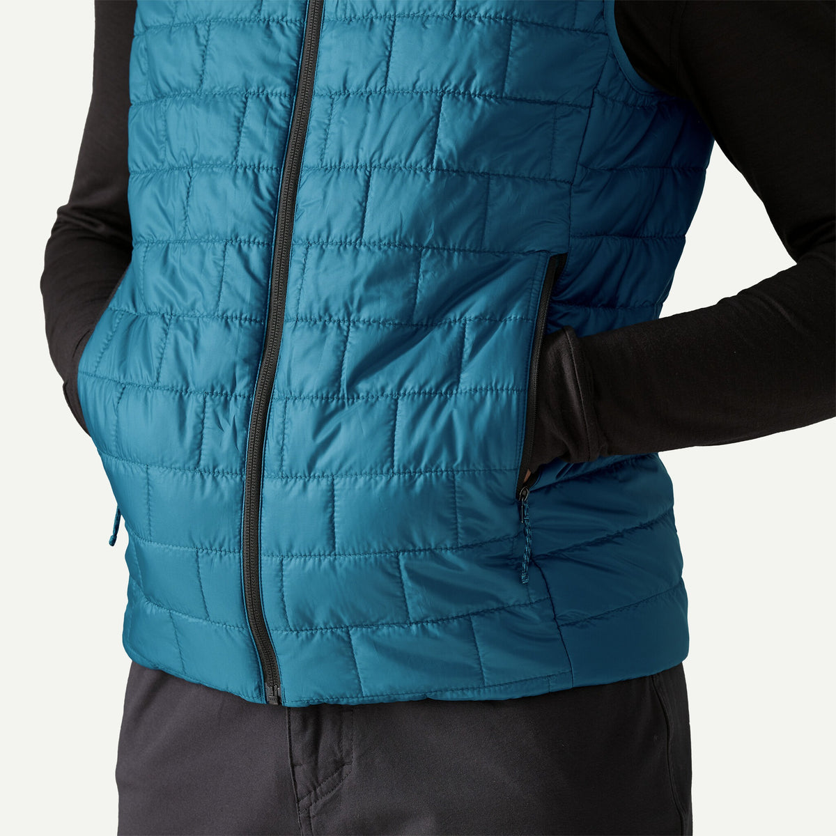 Patagonia Mens Nano Puff Vest F26 - GLCB_Glacial Blue
