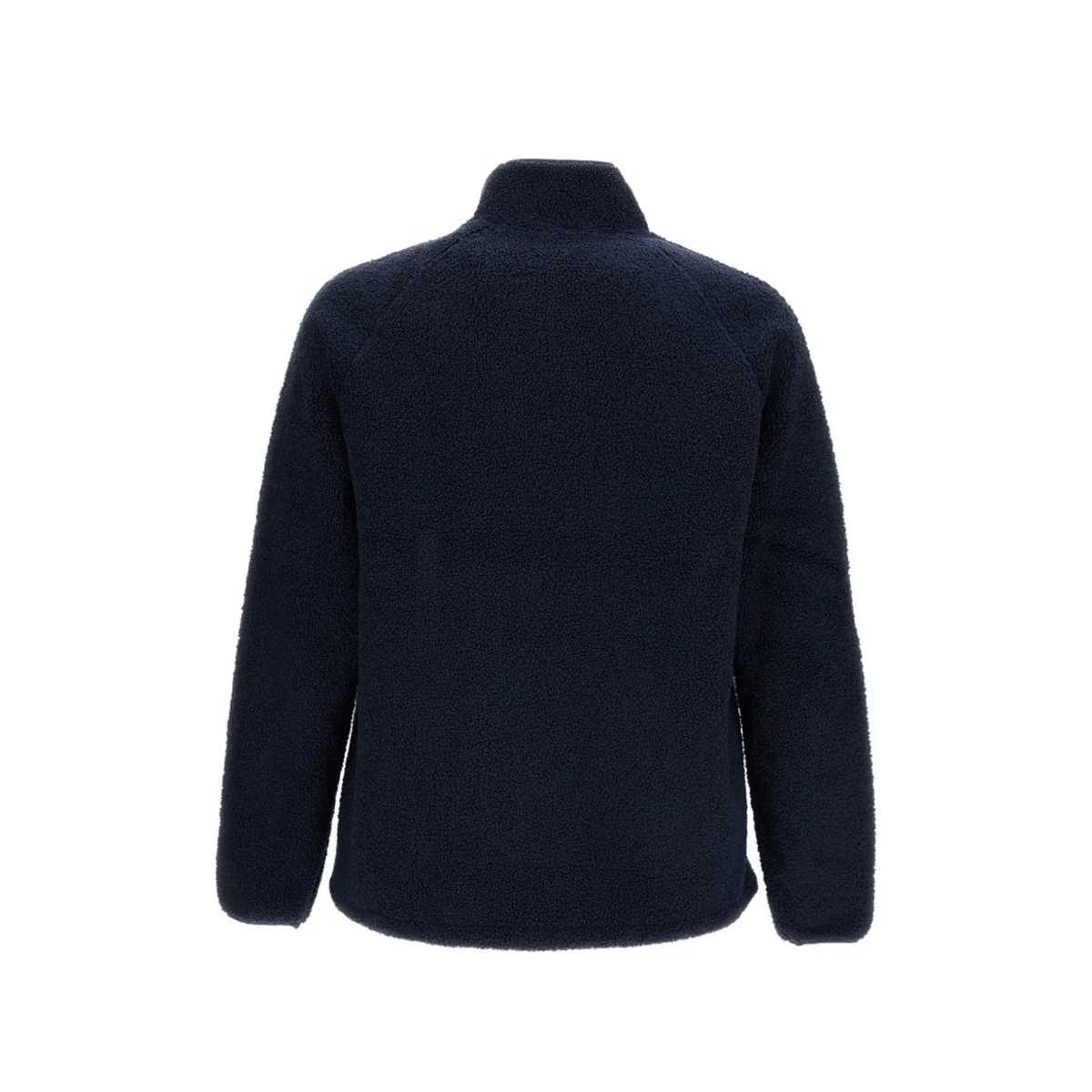 Les Deux Mens Patch Teddy Jacket-Dark Navy
