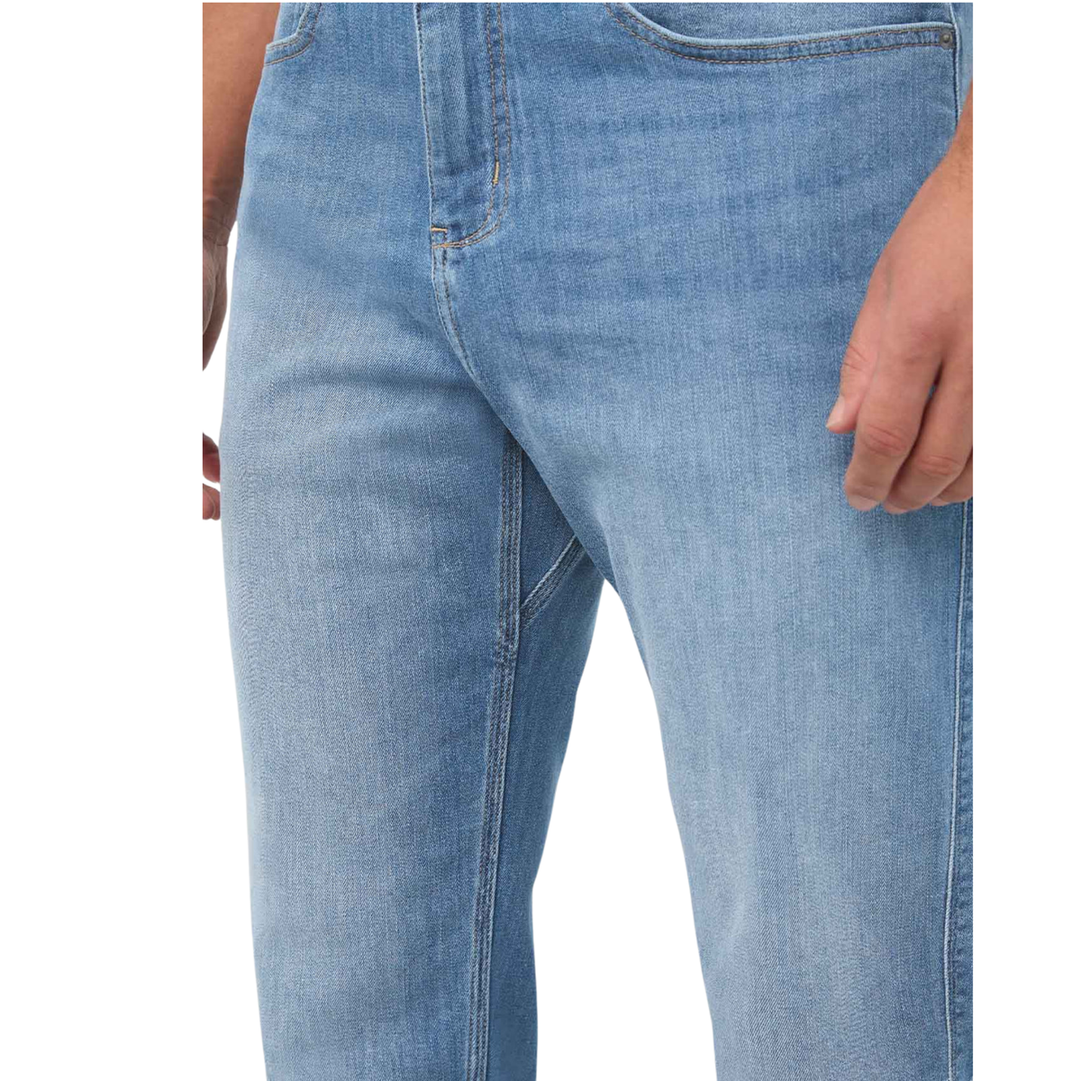 Duer Mens Performance Denim Relaxed Taper-Vintage Cascade 