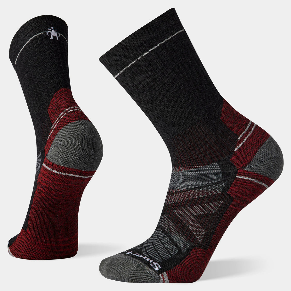 Smartwool Mens Performance Hike Light Cushion Crew - Charcoal