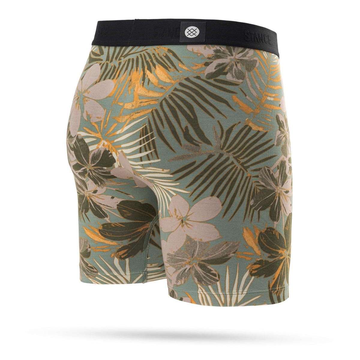 Stance Mens Poipu Boxer Brief Underwear - Green
