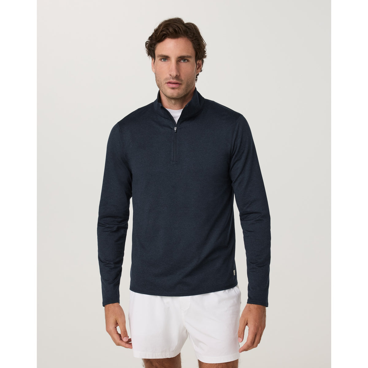 Vuori Mens Ponto 1/2 Zip Mock Neck