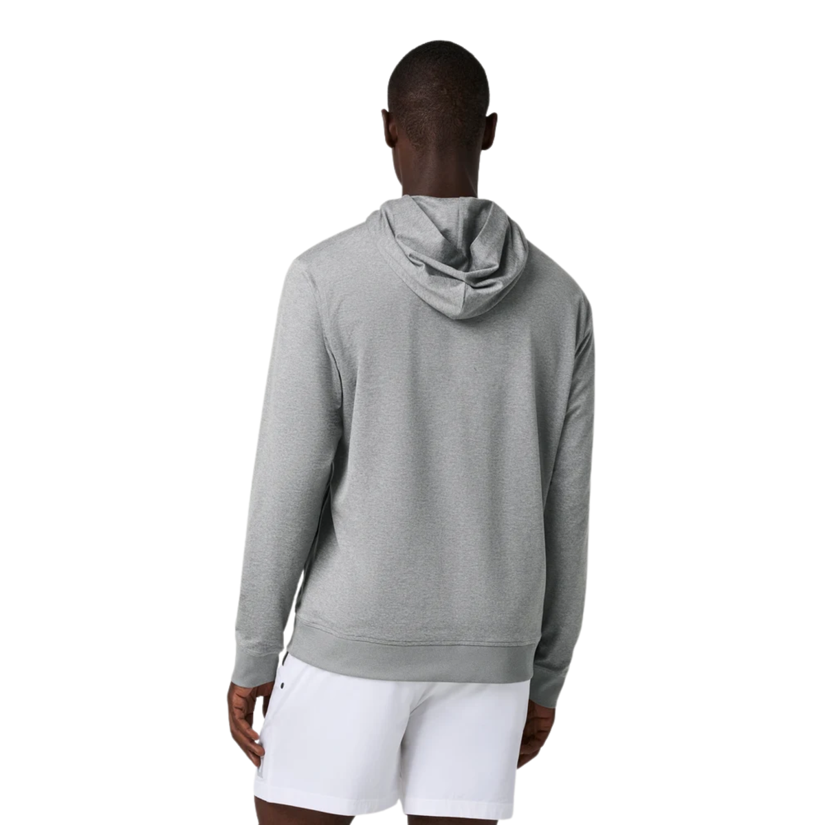 Vuori Mens Ponto Pullover Hoodie-Grey Heather
