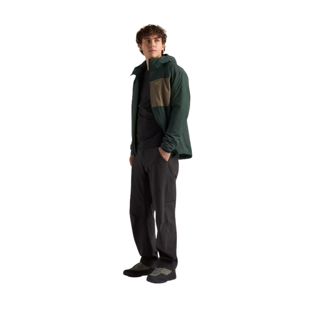 Arcteryx Mens Proton Hoody F26- Dark Jade / Mongoose