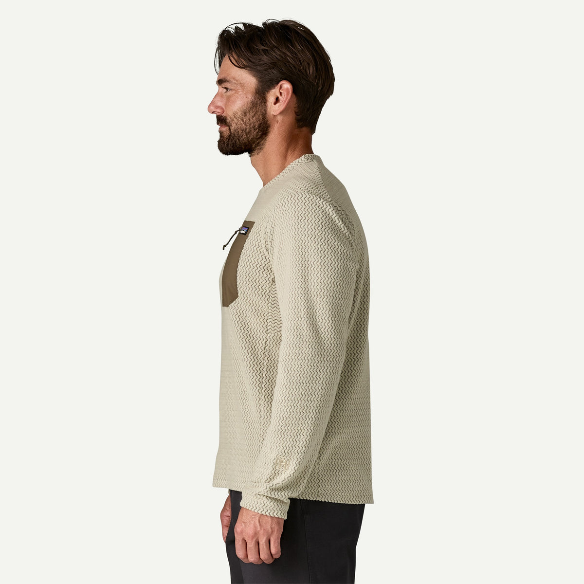 Patagonia Mens R1 Air Crew F26 - PLCN_Pelican