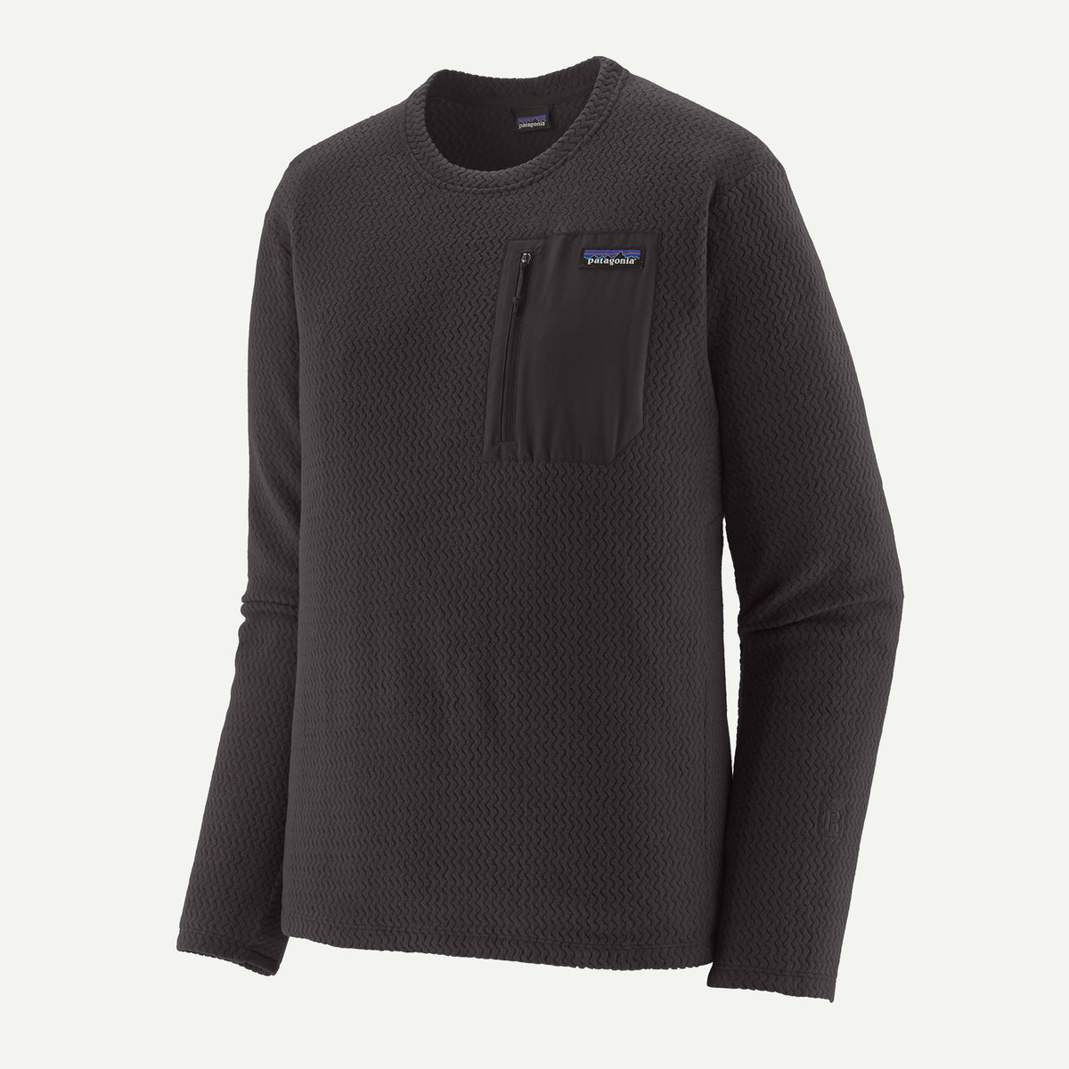 Patagonia Mens R1 Air Crew F26 - BLK_Black