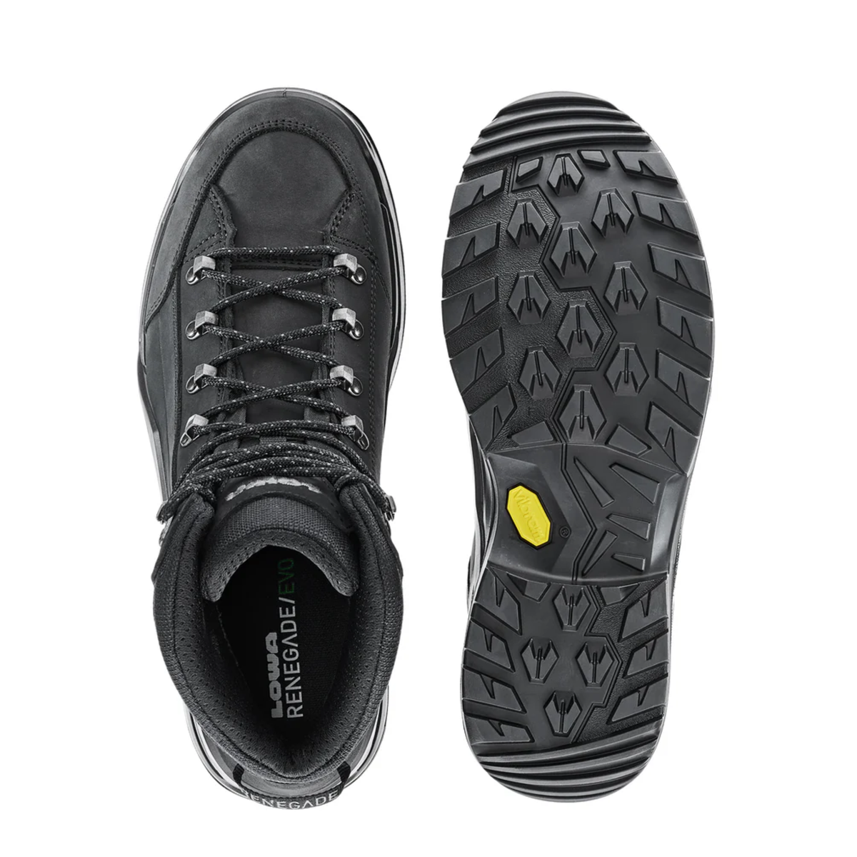 Lowa Mens Renegade Evo GTX Mid in Deep Black