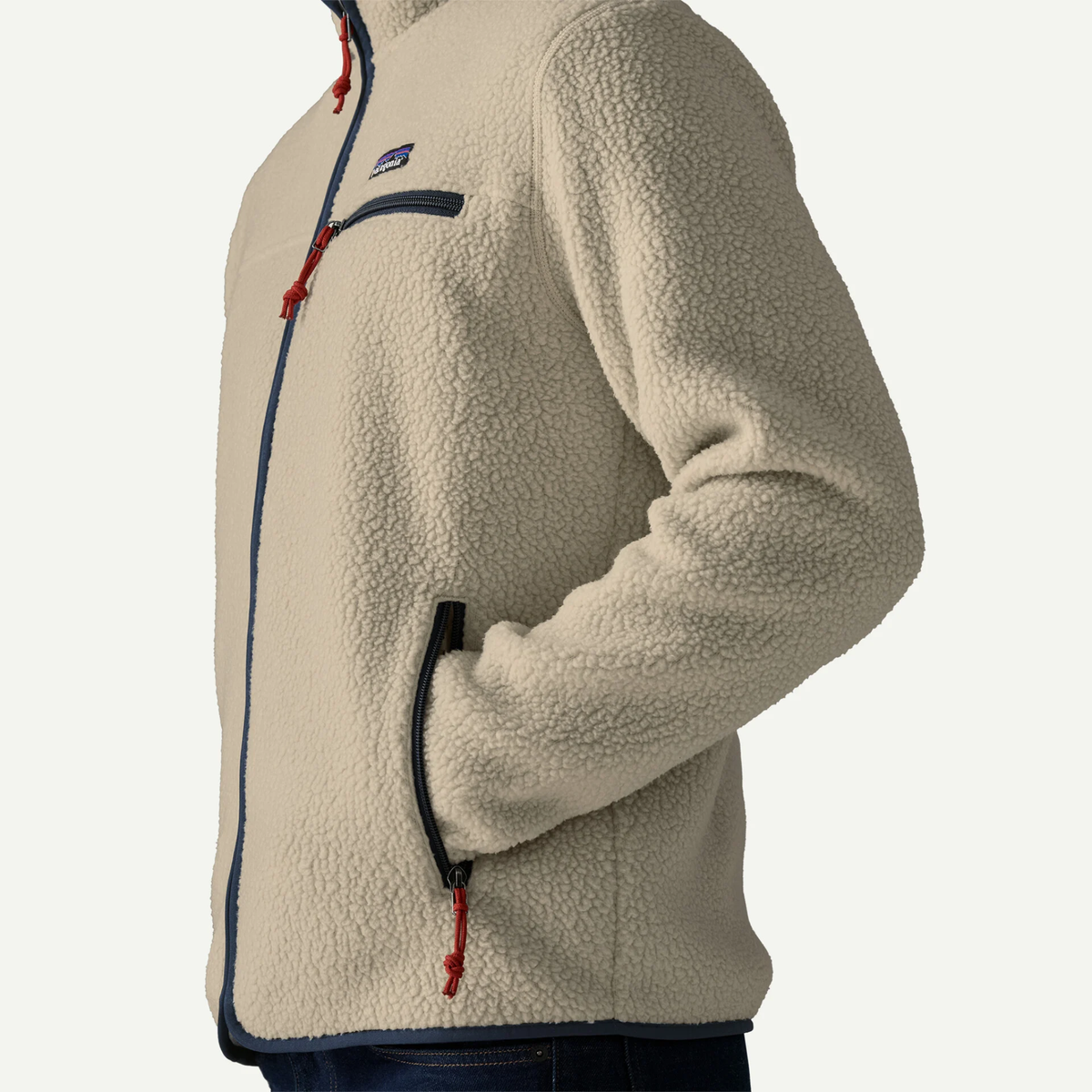 Patagonia Mens Retro Pile Jacket-Pelican