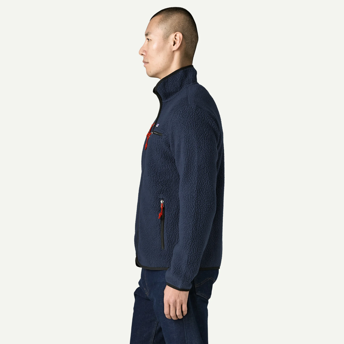 Patagonia Mens Retro Pile Jacket-New Navy