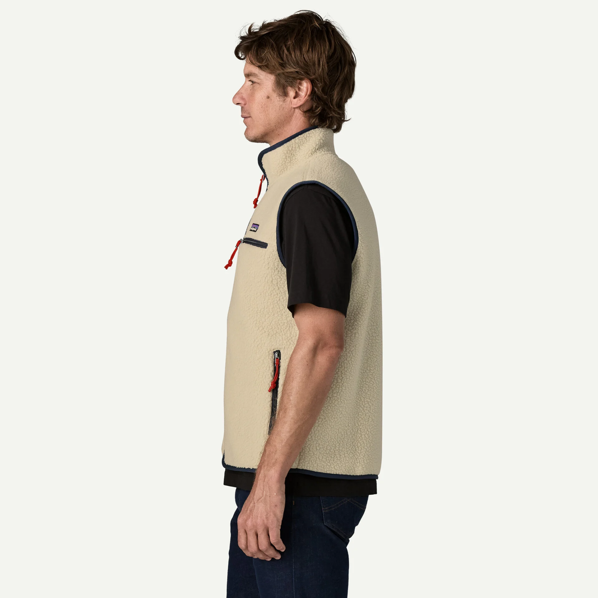Patagonia Mens Retro Pile Vest-Pelican 
