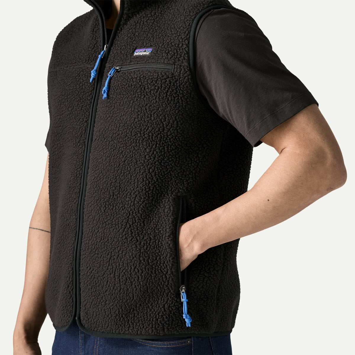 Patagonia Mens Retro Pile Vest F26-Black