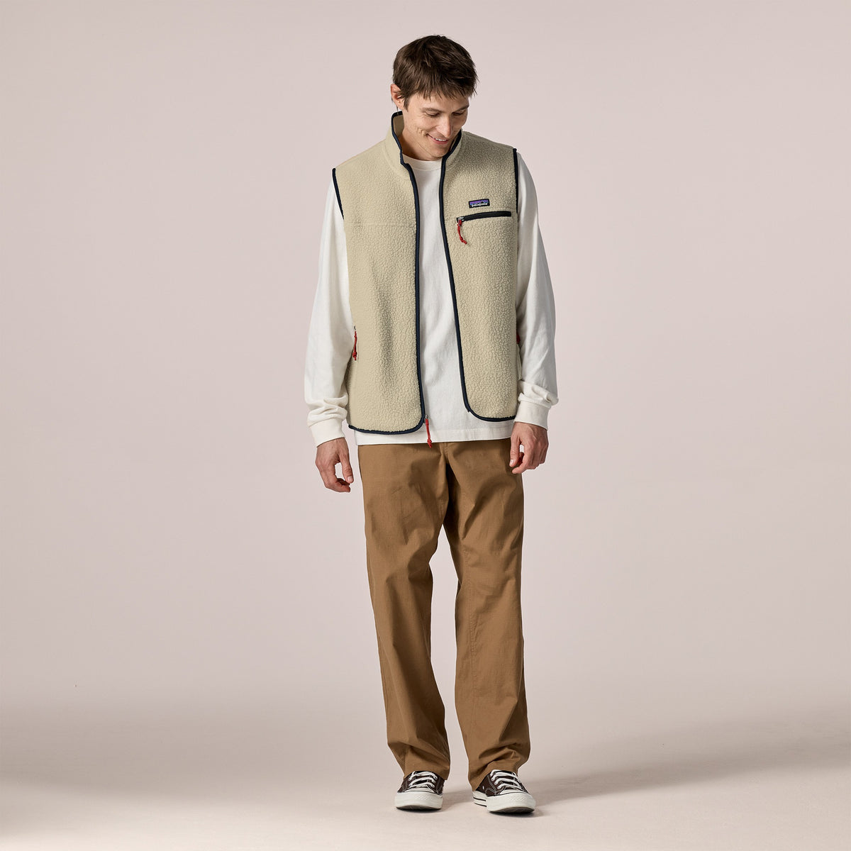 Patagonia Mens Retro Pile Vest F26 - PLCN_Pelican