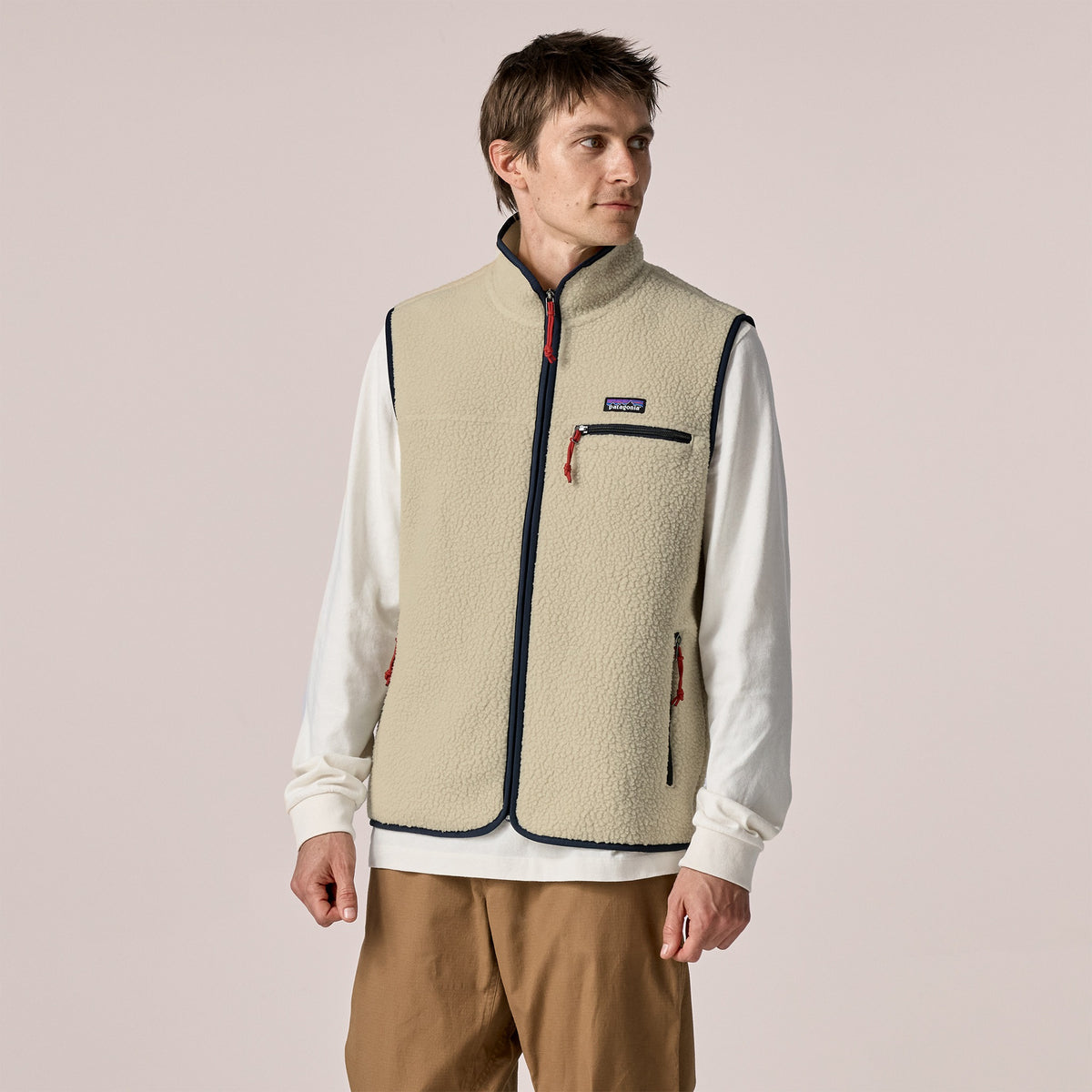 Patagonia Mens Retro Pile Vest F26 - PLCN_Pelican