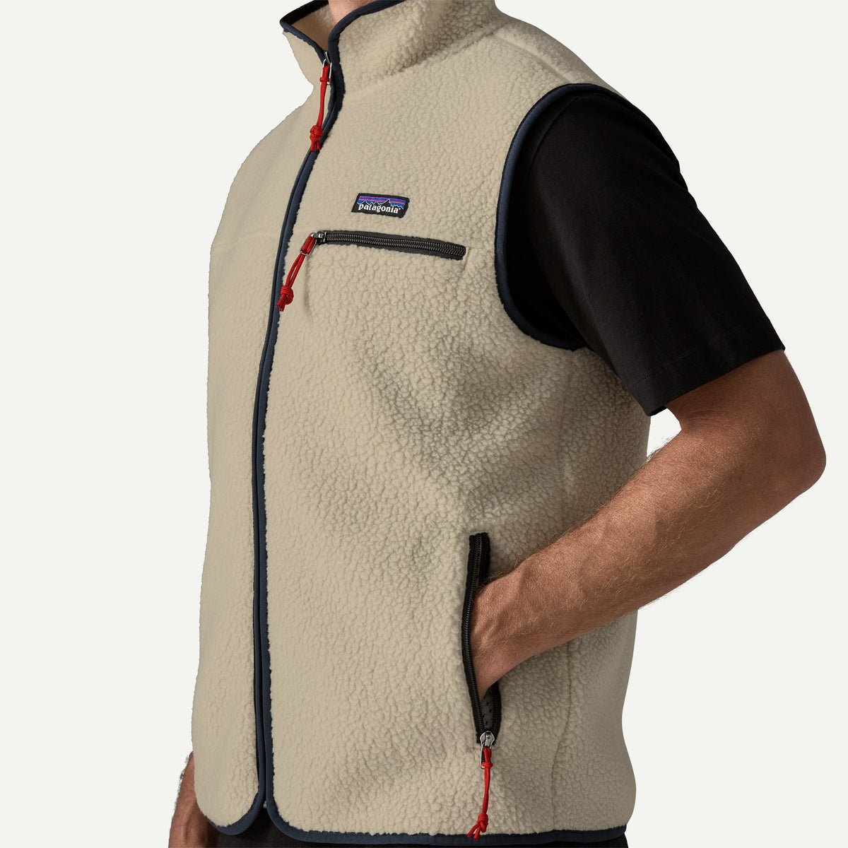 Patagonia Mens Retro Pile Vest F26 - PLCN_Pelican