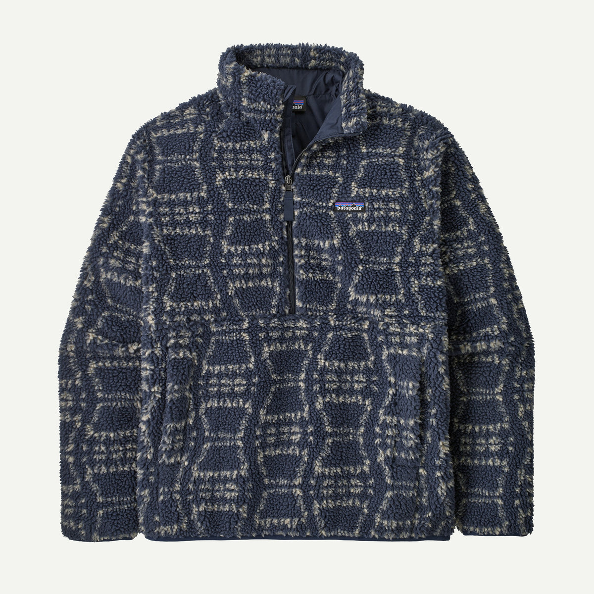 Patagonia Mens Retro-X P/O F26 - SHNA_Snowshoe Hare: New Navy
