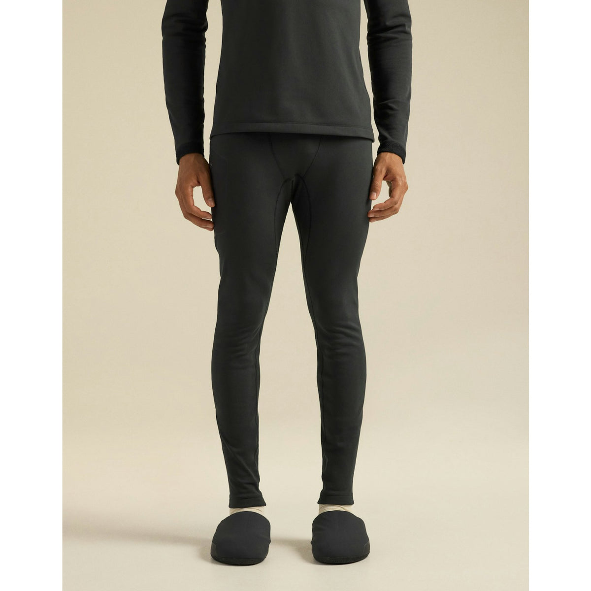 Arcteryx Mens Rho SV Zip Neck F26 - Black
