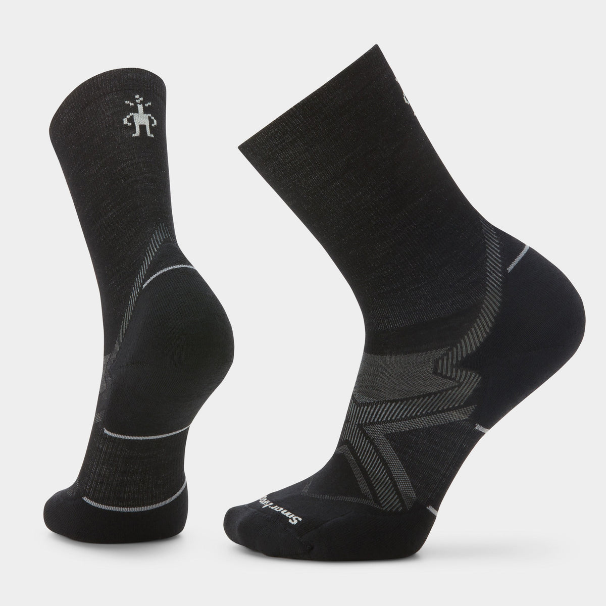 Smartwool Mens Run Cold Weather Targeted Cushion Crew Socks