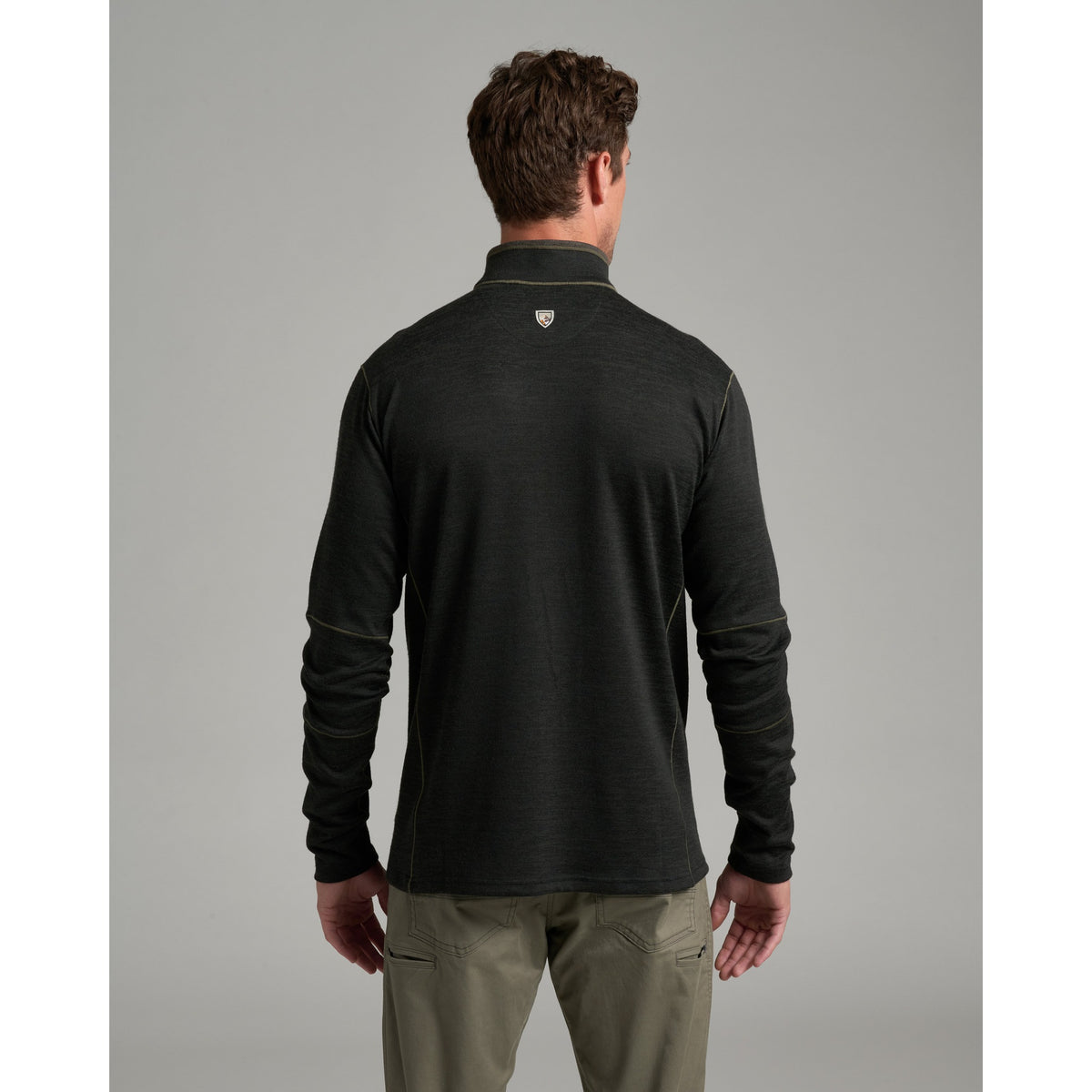 Kuhl Mens Ryzer 1/4 Zip - BLACK/KOAL