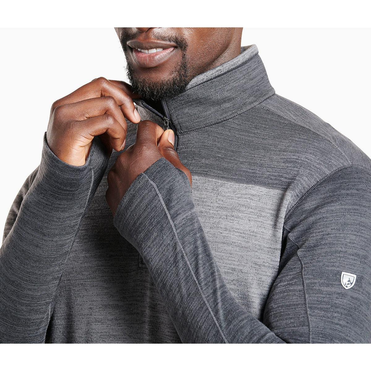 Kuhl Mens Ryzer 1/4 Zip - Blackout