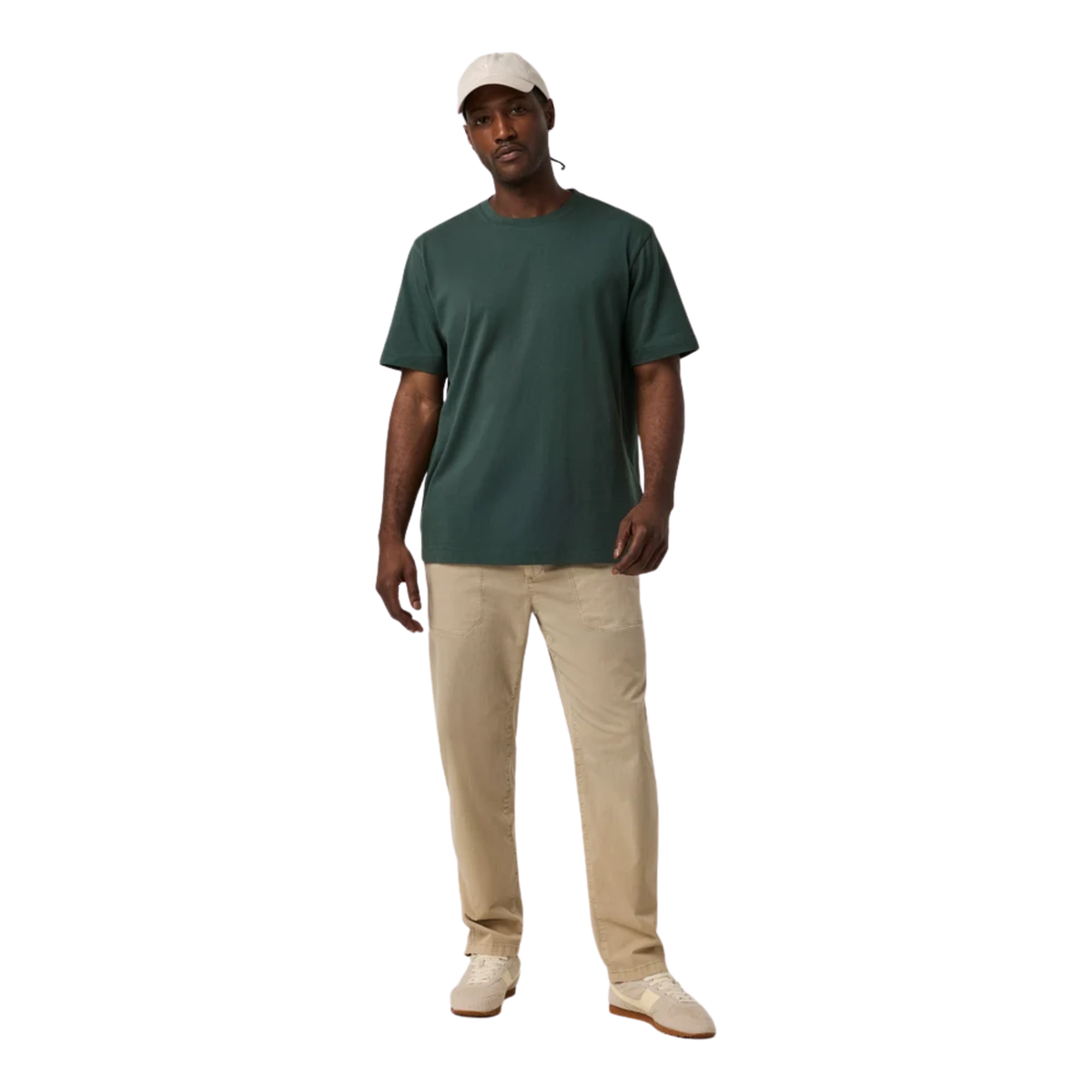 Vuori Mens S/S Vuori Heavyweight Tee-Rlx- Hemlock