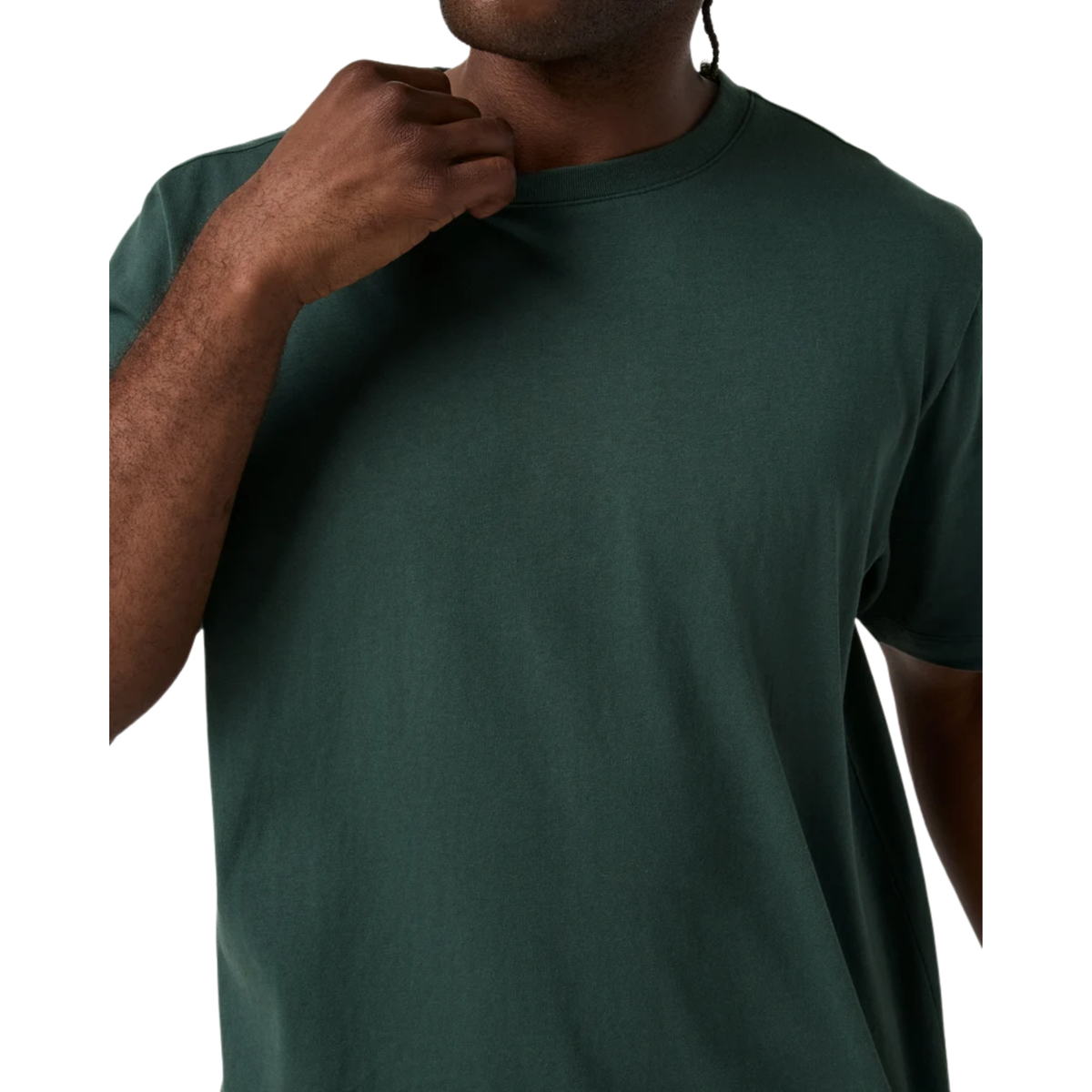 Vuori Mens S/S Vuori Heavyweight Tee-Rlx- Hemlock