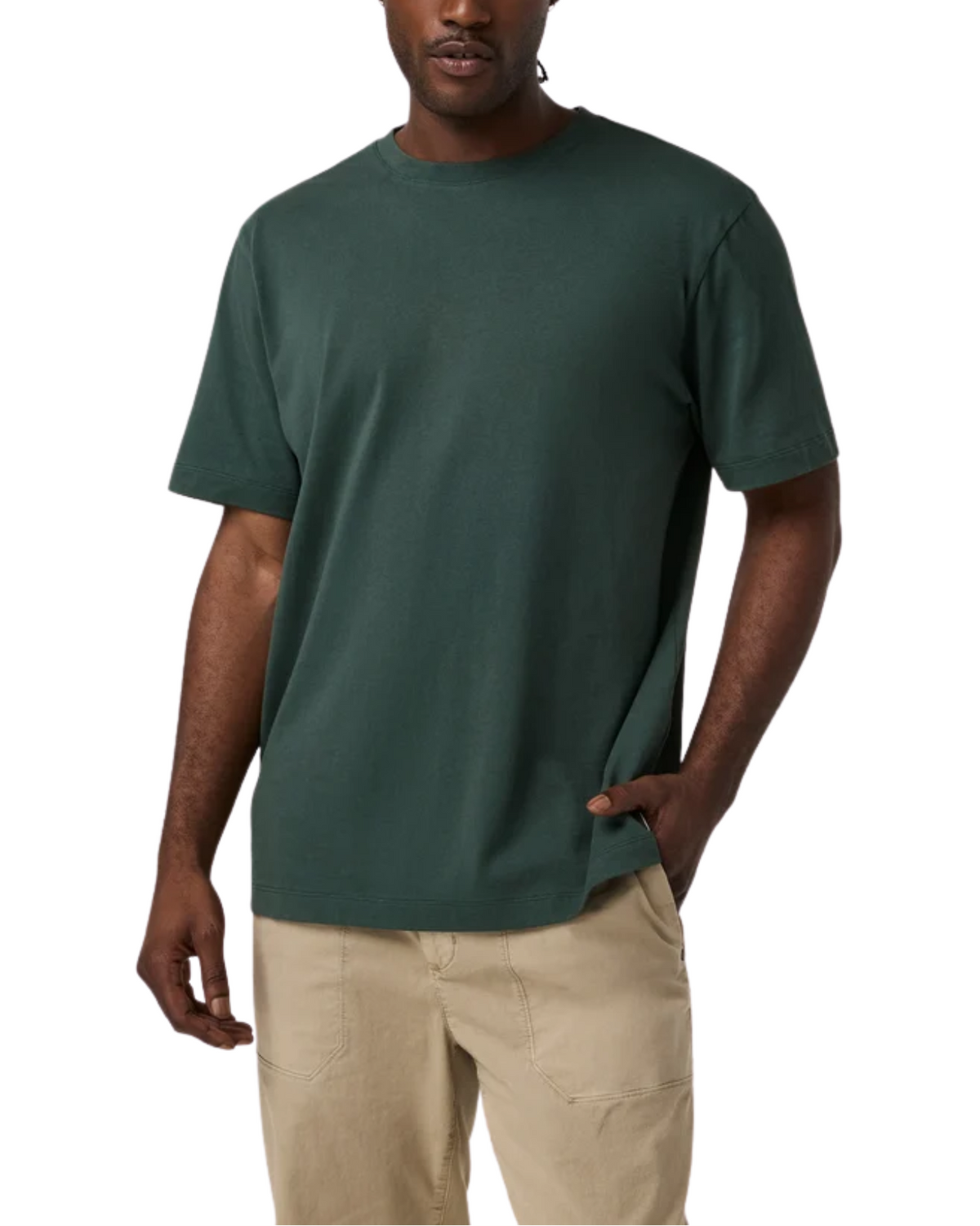 Vuori Mens S/S Vuori Heavyweight Tee-Rlx- Hemlock